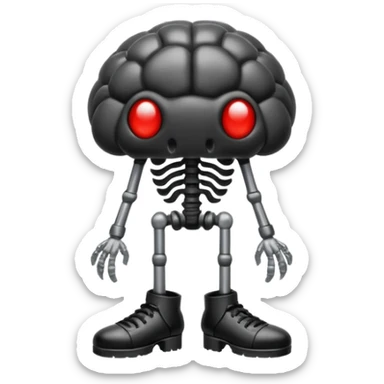 make a steal a brainrot 67 with legs sticker
