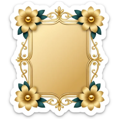 invitation card sticker