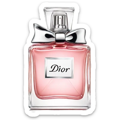 Miss dior perfume sticker
