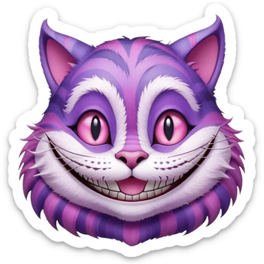 Cheshire Cat from Alice in Wonderland sticker