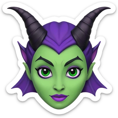 maleficent As a Emoji that don’t already exists. sticker