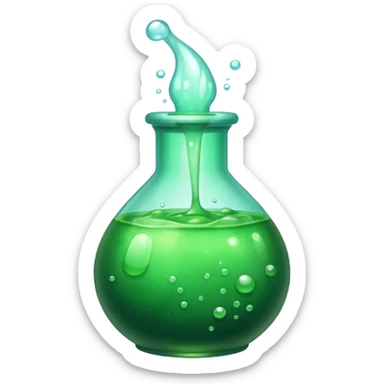 Juice plus ketchup plus lemon equals super potion sticker