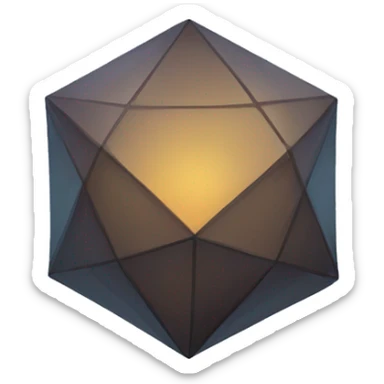 icosyhedron sticker