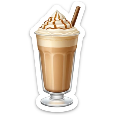 Hazelnut frappe  sticker
