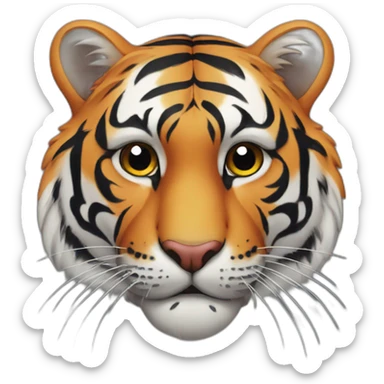 tiger with Armenian flag sticker