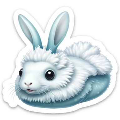 Sea bunny slug sticker