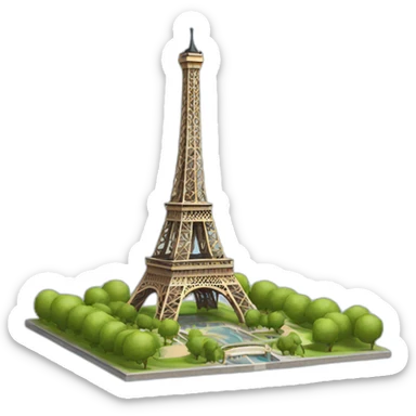 paris-eiffel-tower sticker