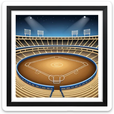 Rodeo stadium sticker