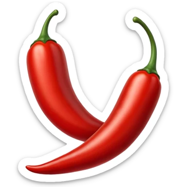 Thai chili sticker