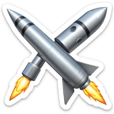 a nuclear-capable missile sticker