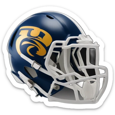 University of California Berkeley Football helmet sticker