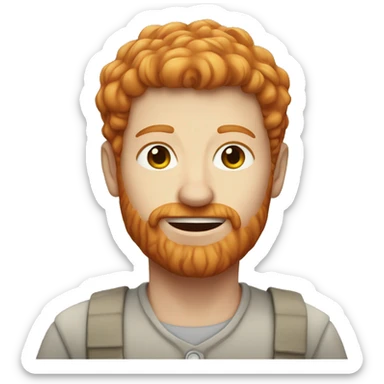 ginger root as a human sticker