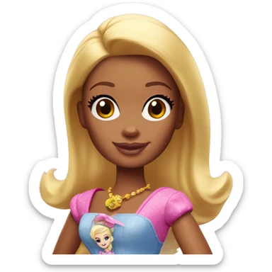 Toy Story Barbie sticker