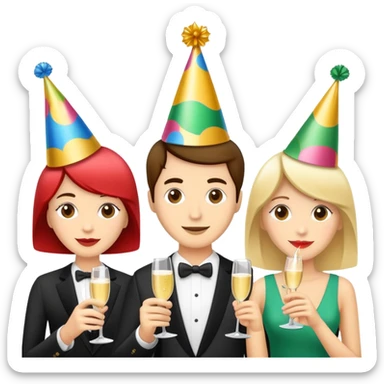 Community festival celebration sticker