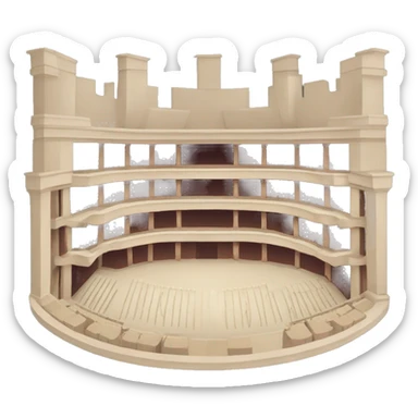 Epidauros theatre sticker