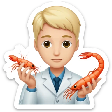 data science phd graduate with  a shrimp sticker