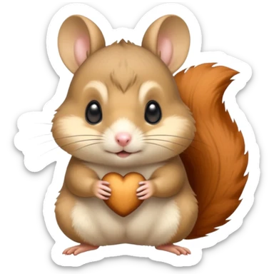 Hamster-Squirrel-Chipmunk-Chinchilla-fusion-hybrid sticker