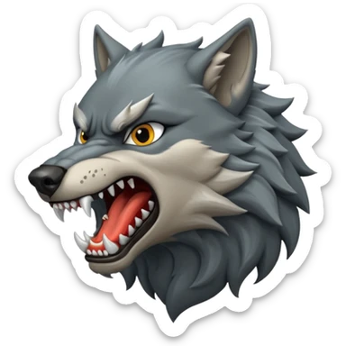 the Wolf Fenrir sticker