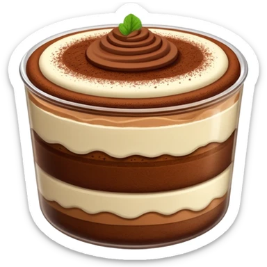 Tiramisú sticker