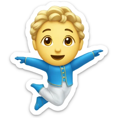 Des étoiles danz un beau ciel bleu sticker