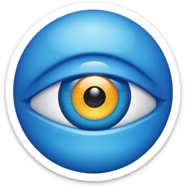 pingente com olho grego sticker