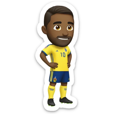 Toma mi foto de perfil y crea emojis sobre soccer sticker