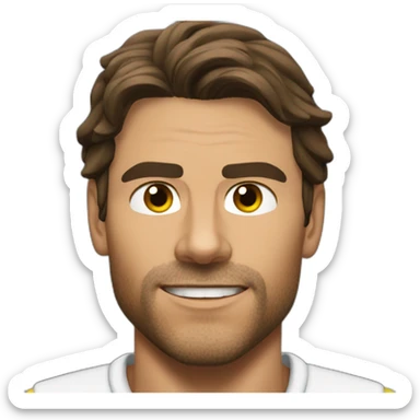 Rafael Nadal coup droit sticker