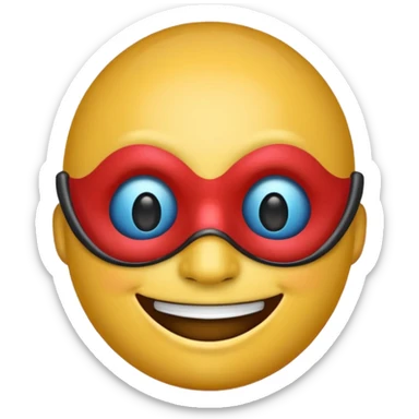 emoji that says theater day sticker