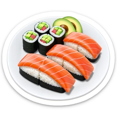 sushi rosa sticker