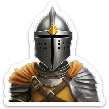 solaire dark souls sticker