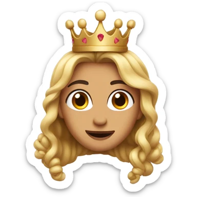 you're my queen  sticker