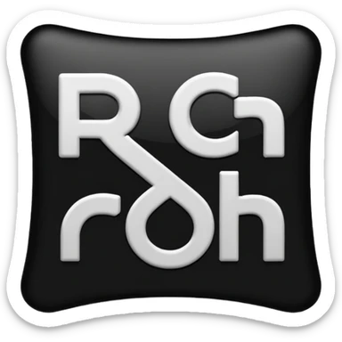 the word "RCH" written on a sign sticker