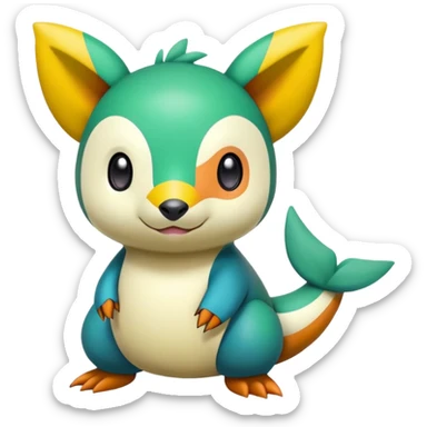 Tepig-Oshawott-Snivy-hybrid sticker