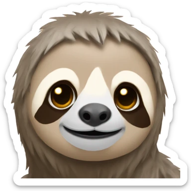 sloth btc sticker