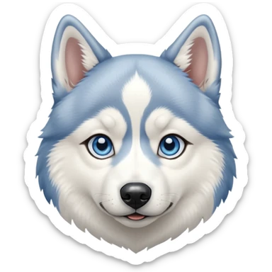 Siberian husky sticker