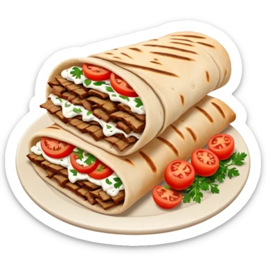 gyros shawarma sticker