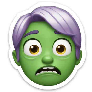 disgust from inside out sticker