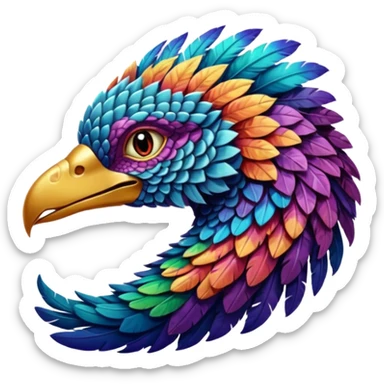 mythical animal sticker