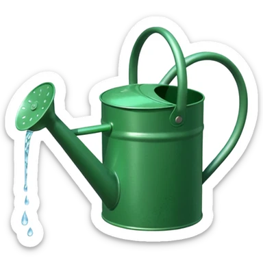 watering can  sticker