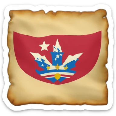 drapeau franche comté sticker