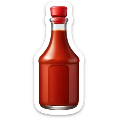 barbecue sauce bottle sticker