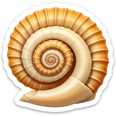seashell sticker