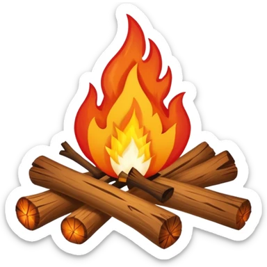 Cserkészet,cserkész liliom, tabortuz sticker