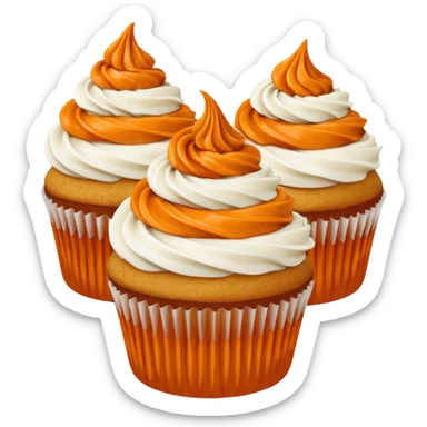 Pumpkin Spice Swirl Cupcakes sticker