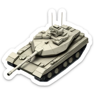 tank merkavah sticker