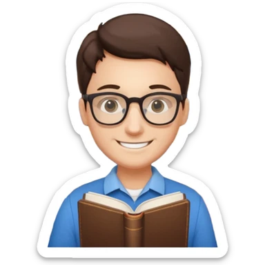 Bookstore Clerk sticker