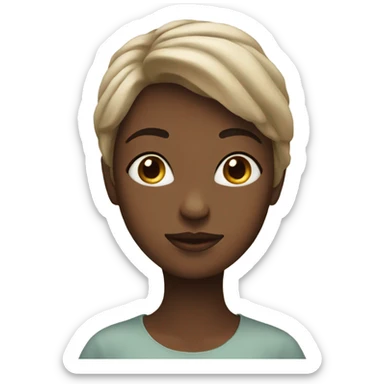 demure and mindful sticker