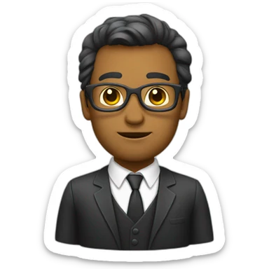 homme d'affaire sticker