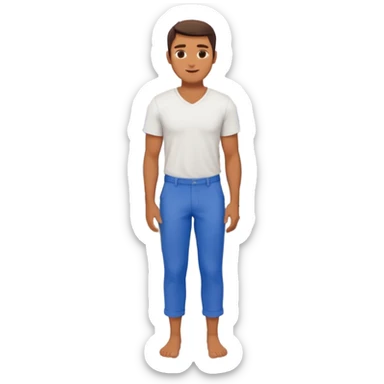 Male santoriny sticker