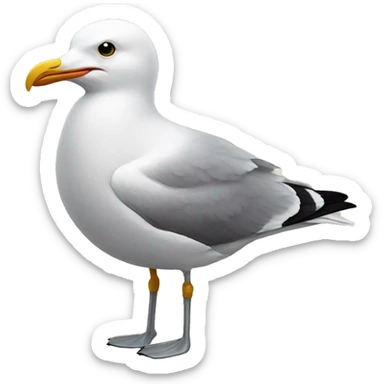 seagull sticker